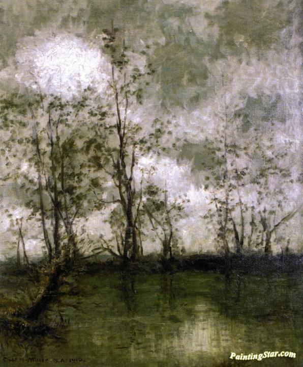 A Gray Day Reverie Artwork by Charles Henry Miller