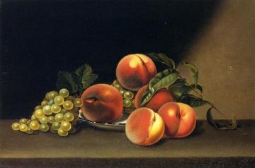 Peaches and Grapes Artwork by Joseph Biays Ord