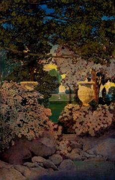 The Oaks Artwork by Maxfield Parrish