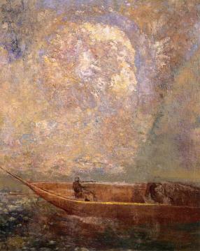 The Boat Artwork by Odilon Redon