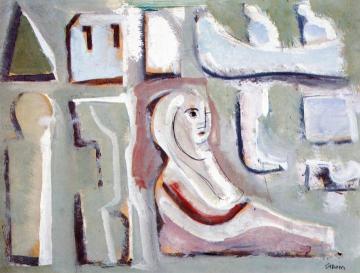 Composition Artwork by Mario Sironi