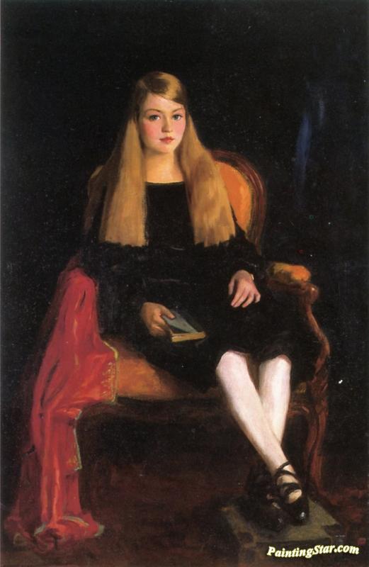 Portrait Of Marcia Anne M. Tucker Artwork by Robert Henri