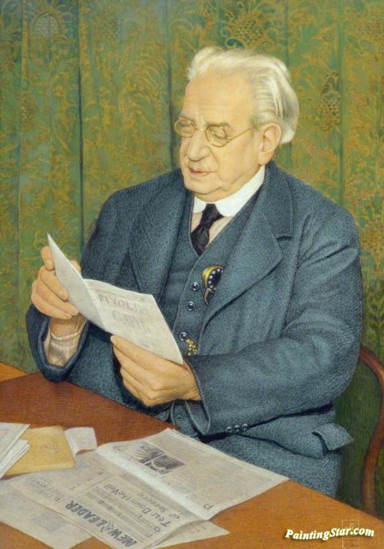 The Right Honourable F. W. Jowett Artwork by Joseph Edward Southall