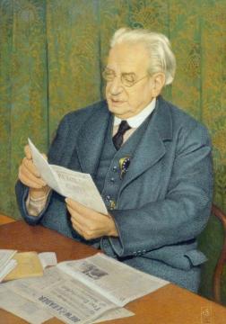 The Right Honourable F. W. Jowett Artwork by Joseph Edward Southall