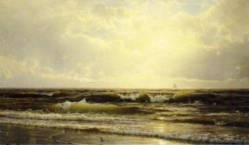Distant Sails at Dusk Artwork by William Trost Richards