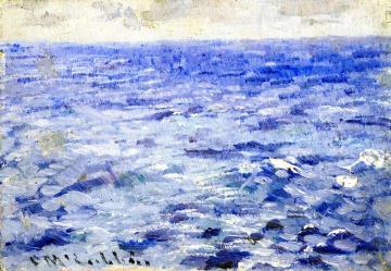 The Blue Mediterranean Artwork by Frederick McCubbin