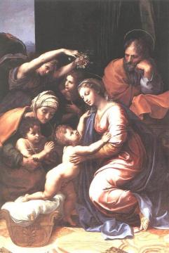 The Holy Family Artwork by Raphael