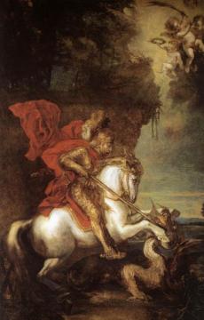 St George And The Dragon Artwork by Anthony van Dyck