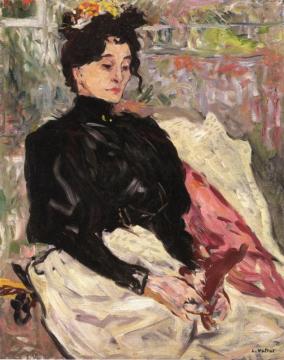 Woman In An Armchair Artwork by Louis Valtat