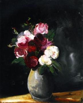 Bouquet Of Roses Artwork by Maurice De Vlaminck