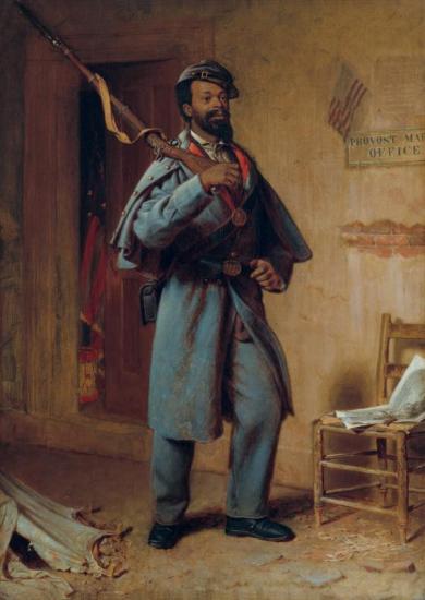 A Bit Of War History: The Recruit Artwork by Thomas Waterman Wood