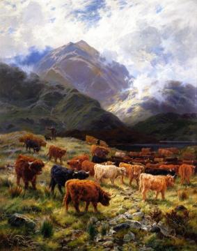 Morning, A Start for the South Artwork by Louis Bosworth Hurt