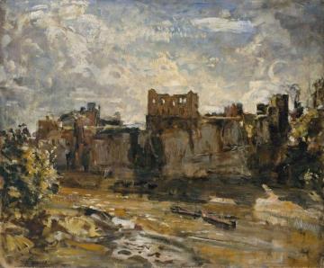 Chepstow Castle Artwork by Philip Wilson Steer