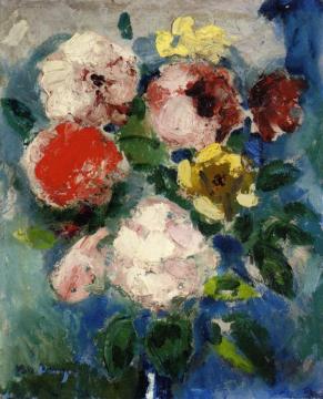 A Bouquet Of Roses Artwork by Kees Van Dongen