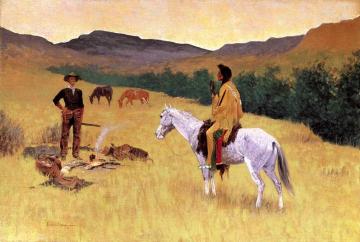 The Parley Artwork by Frederic Remington