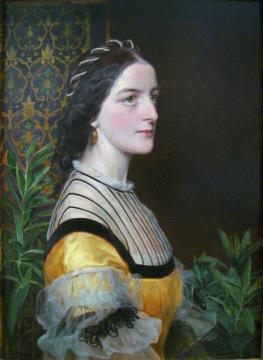 Portrait Of A Lady Artwork by Anthony Frederick Sandys