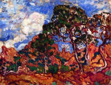 Pines At Antheor Artwork by Louis Valtat