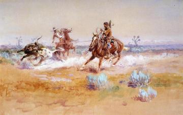 Mexico Artwork by Charles Marion Russell