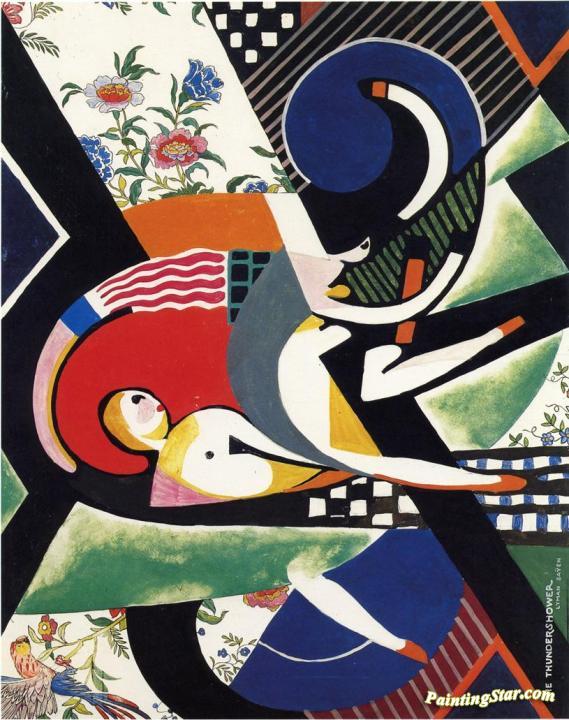 The Thundershower Artwork by H. Lyman Sayen