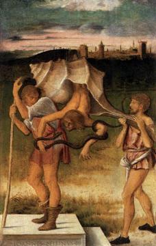 Four Allegories: Falsehood (or Wisdom) Artwork by Giovanni Bellini