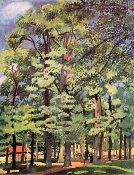 Landscape At Falaise Artwork by Raoul Dufy