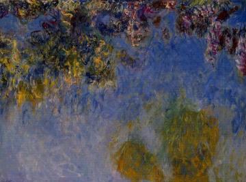 Wisteria Artwork by Claude Oscar Monet