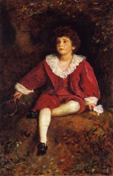 The Honourable John Nevile Manners Artwork by Sir John Everett Millais