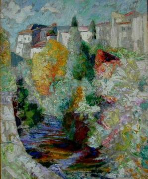 La Monne en Eté Artwork by Victor Charreton