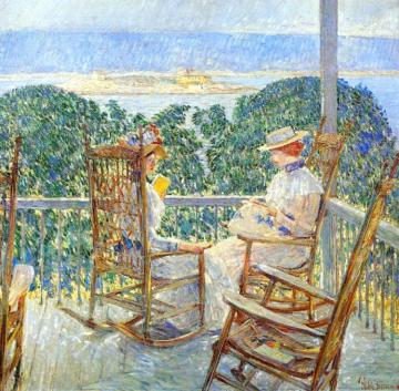 Ten Pound Island Artwork by Frederick Childe Hassam