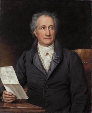 Johann Wolfgang Von Goethe Artwork by Joseph Karl Stieler