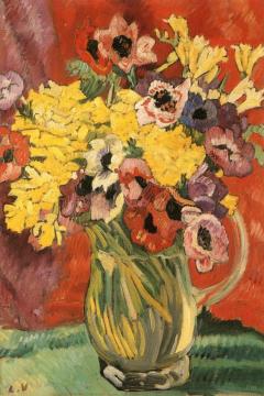 Spring Flowers Artwork by Louis Valtat