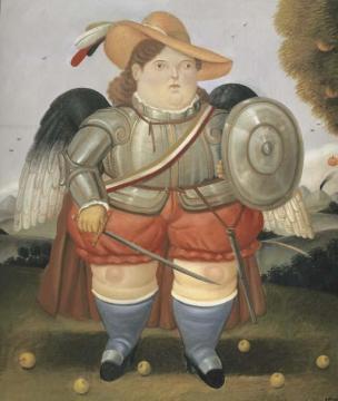 Archangel Artwork by Fernando Botero