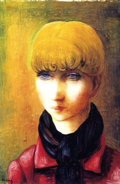 Portrait of a Woman Artwork by Moise Kisling
