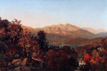 Autumn in the Adirondacks Artwork by William Trost Richards