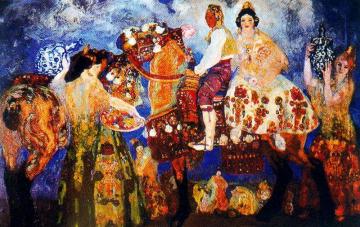 Peasants Of Gandía Artwork by Hermen Anglada Camarasa