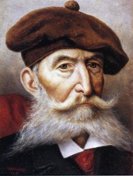 Self Portrait Artwork by William Aiken Walker