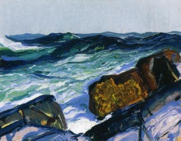 Iron Coast, Monhegan Artwork by George Wesley Bellows