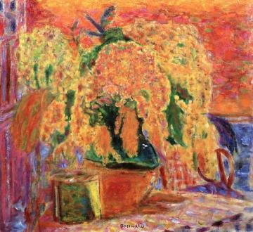 Bouquet of Minosas Artwork by Pierre Bonnard