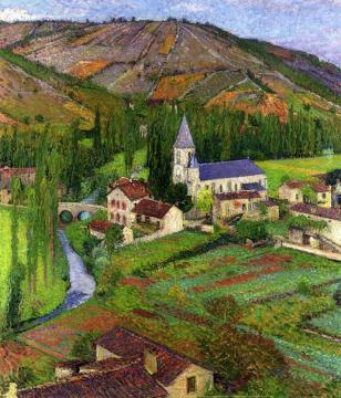 The Church at Labastide Artwork by Henri Martin