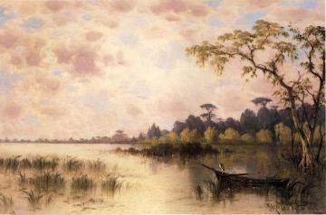 Bayou Landscape Artwork by Joseph Rusling Meeker