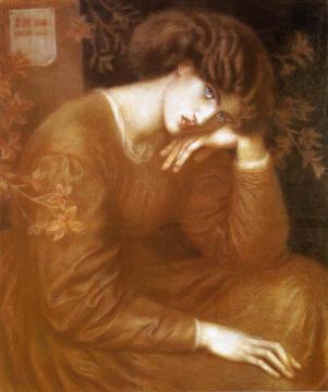 Reverie Artwork by Dante Gabriel Rossetti