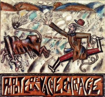 The Mess of the Mad Cow Artwork by Fernand Léger