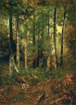 Forest Scene Artwork by Charles Ethan Porter