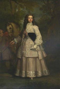 Frances, Daughter of Evelyn Pierpont, 1st Duke of Kingston Artwork by Sir Godfrey Kneller