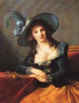 Portrait of Antoinette-Elisabeth-Marie d'Aguesseau, comtesse de Ségur Artwork by Elisabeth Vigee Le Brun