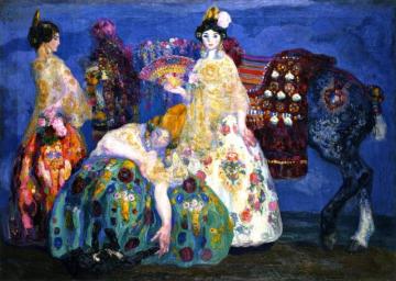 Jóvenes De Burriana Artwork by Hermen Anglada Camarasa
