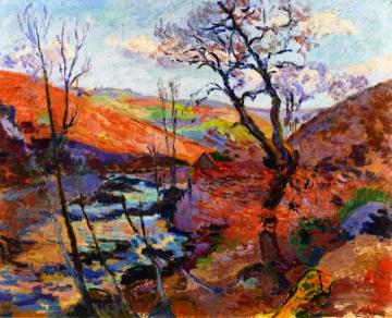 Le Clos de Bouchardons Artwork by Armand Guillaumin