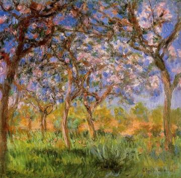 Giverny in Springtime Artwork by Claude Oscar Monet