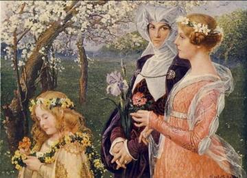Spring Artwork by Elisabeth Sonrel