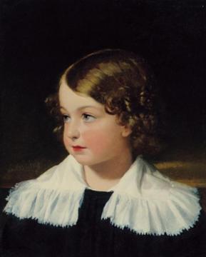 Portrait Of A Boy Artwork by Friedrich von Amerling